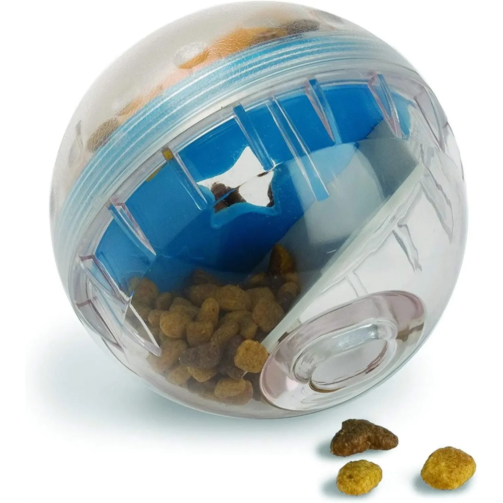 Dog Puzzle Feeder Toy - IQ 간식 공 강아지 간식 디스펜서