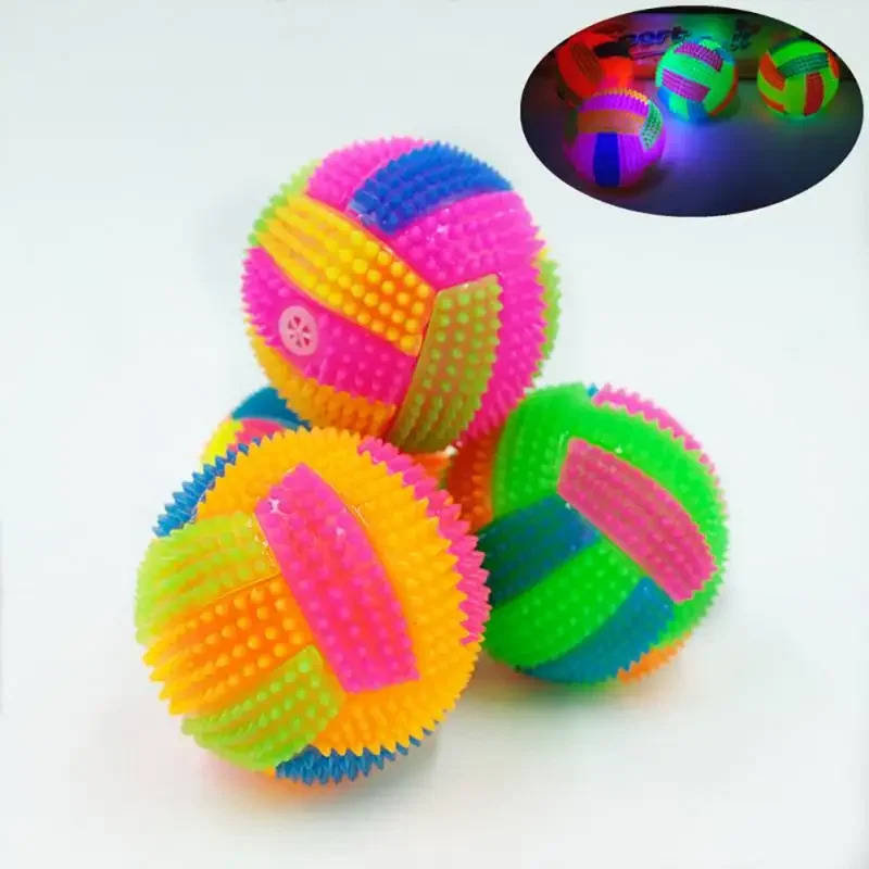 빛나는 탄성 활성화 사운드 볼 장난감 마사지 볼 호루라 - Interactive Squeaky Plush Dog Toy 리뷰 및 가격