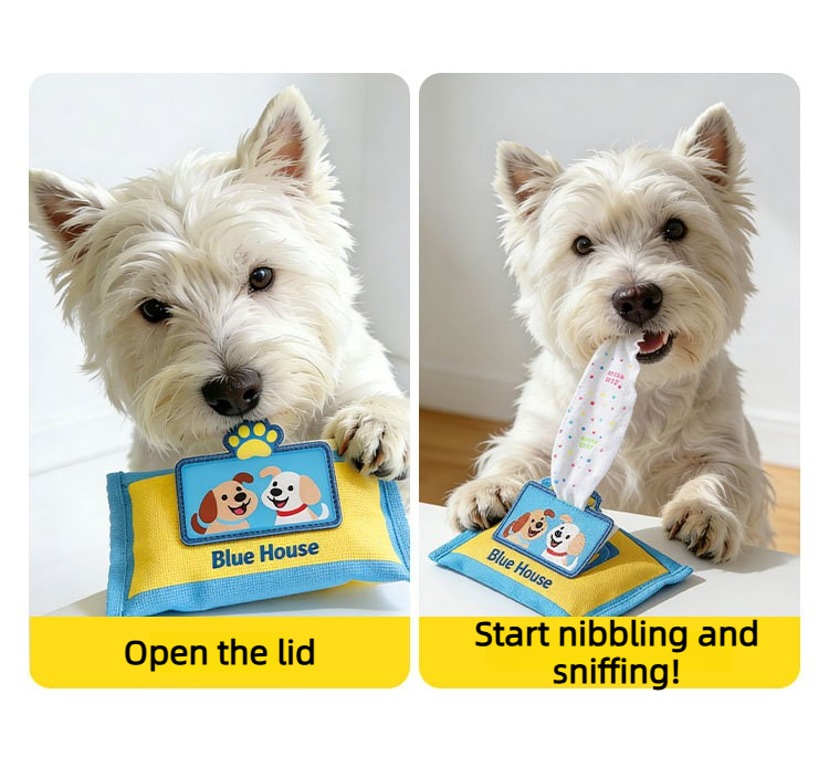 내구성 있는 찢어지지 않는 애완동물 노즈워크 티슈 박스 - Snuffle Mat For Dogs 리뷰 및 가격