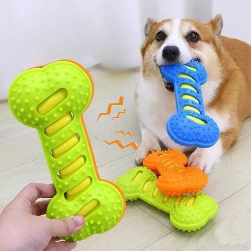 애완 동물 강아지 씹는 장난감 고무 뼈 장난감 물기 방 - Indestructible Dog Chew Toy 리뷰 및 가격