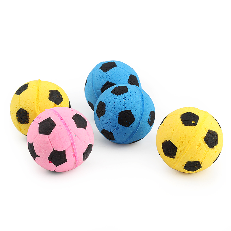 10pcs 다채로운 공 고양이 장난감 애완 동물 거품  - Indestructible Dog Chew Toy 리뷰 및 가격