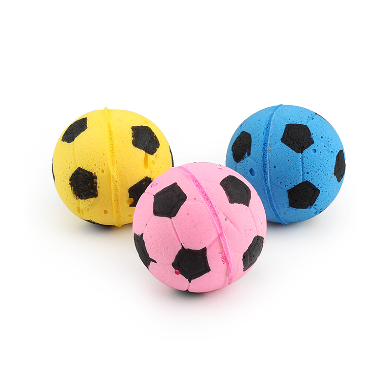 10pcs 다채로운 공 고양이 장난감 애완 동물 거품  - Indestructible Dog Chew Toy 리뷰 및 가격