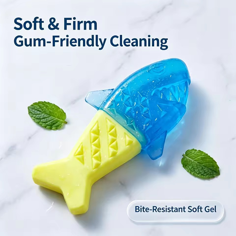 애완동물 물고기 뼈 모양 TPR 강아지 장난감 물 주입 - Teeth Cleaning Dog Chew Bone 리뷰 및 가격