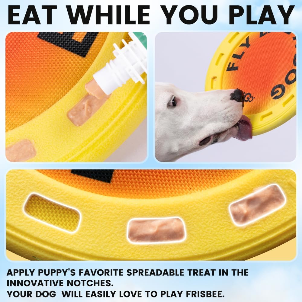 내구성 있는 강아지 플라잉 디스크 강아지 플라이어 장난 - Flying Disc Dog Training Toy 리뷰 및 가격