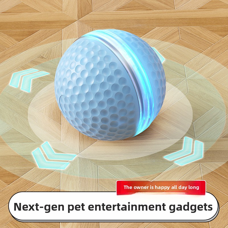 파괴 불가능한 벌집 모양 고무 전기 강아지 공 자동 점 - Automatic Moving Dog Ball 리뷰 및 가격